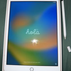 iPad 128gb with apple pencil & boxes