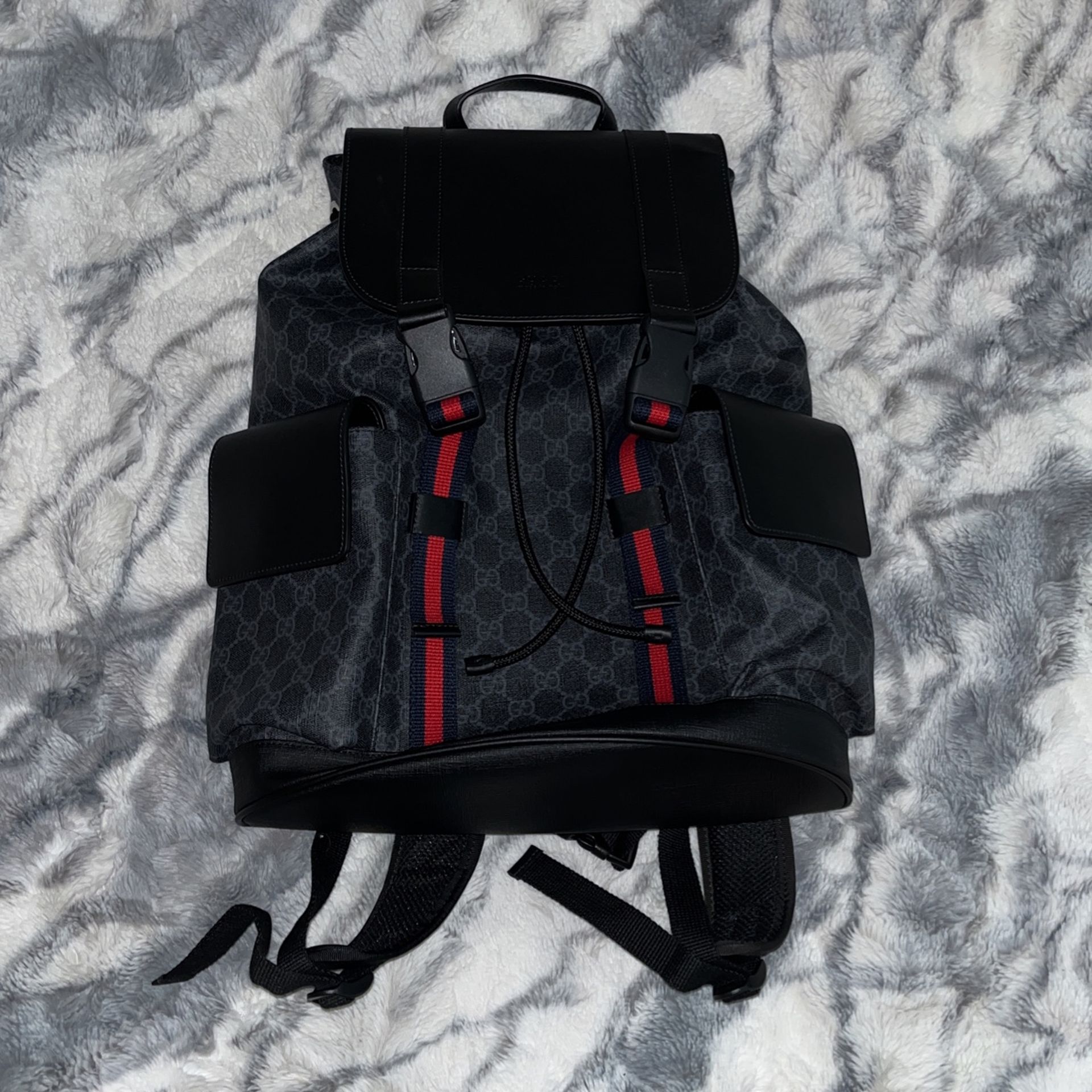 GG SUPREME Black backpack
