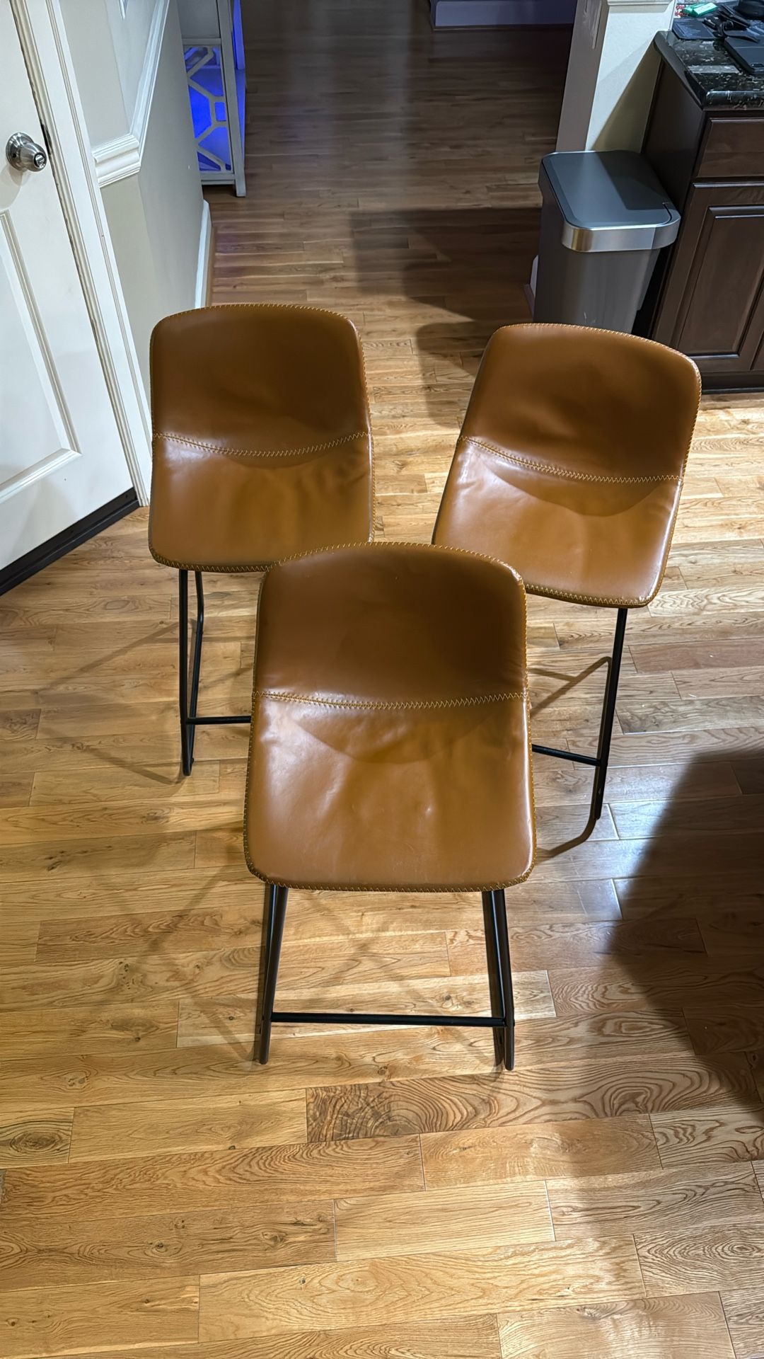 Leather Bar Stools
