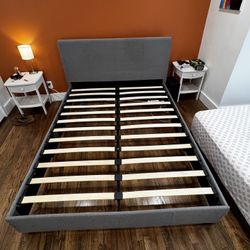 Bed Frame With Headboard. (Free)