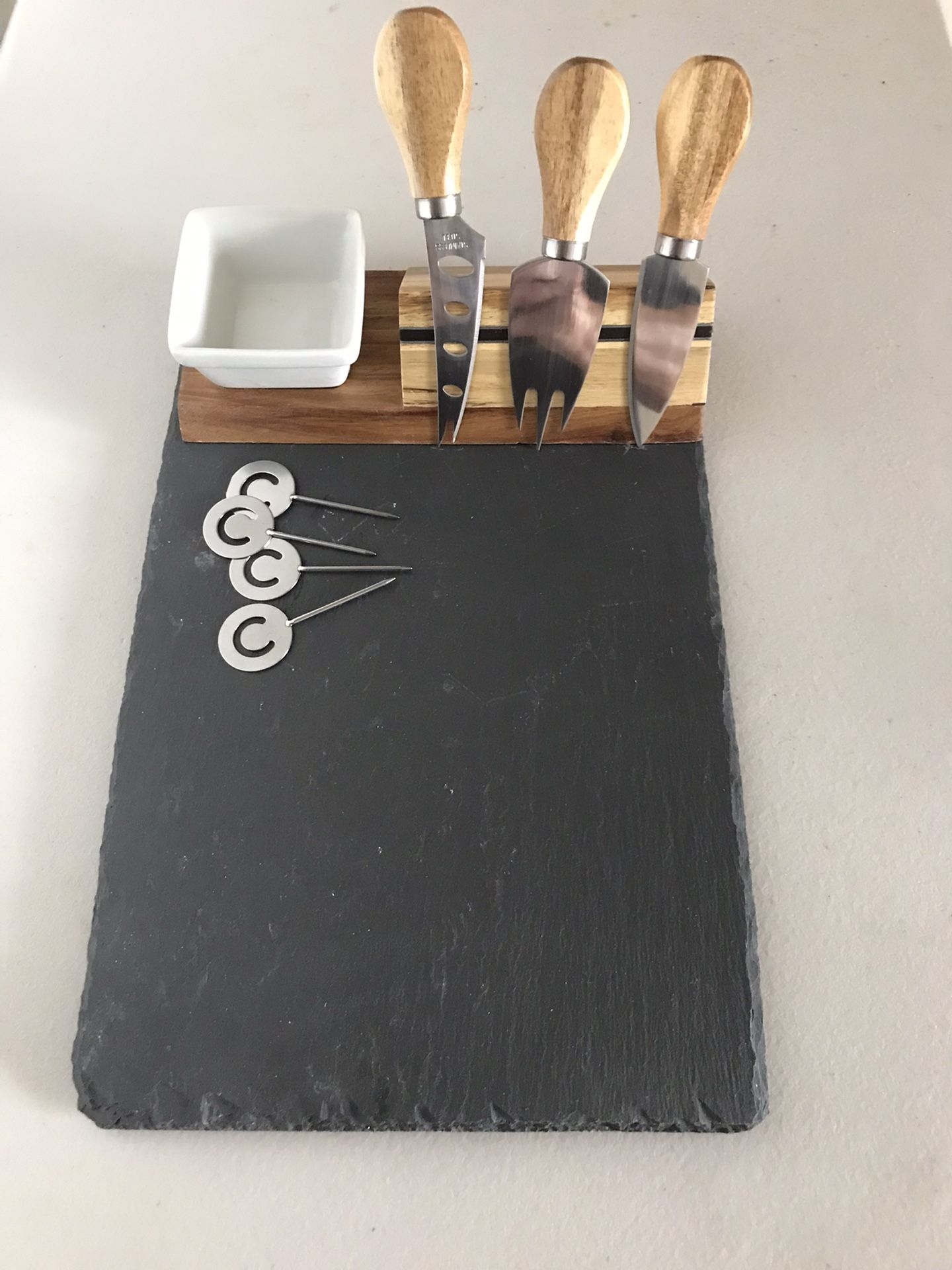 Cheese Board Slate 12” X 8” $10.00