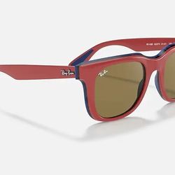 RayBan Wayfarer Sunglasses Red Blue And Black