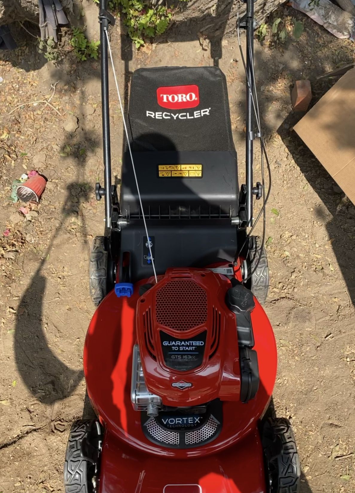 Toro Recycler 22 in. Briggs And Stratton Personal Pace Rear Wheel Drive Walk Behind Gas Self Propelled Lawn Mower with Bagger