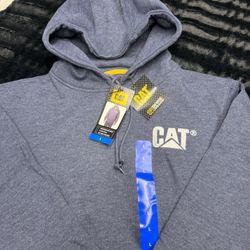 Premium Quality Blue Caterpillar Men’s XXL Hoodie!  #CAT 