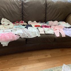 Lot Of 34 Girls 6 Months Clothes Pickup Hopewell Or Mahopac
