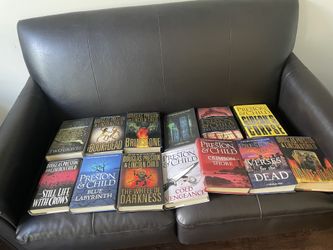 Collection of 13 Hardcover Novels by Douglas Preston & Lincoln Child