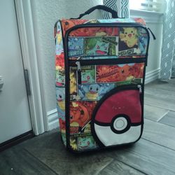 Kid's Pokemon Rolling suitcase