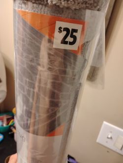 Gray Area Rug Still in Packaging