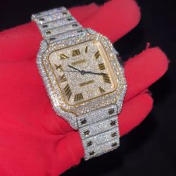 VVS MOISSANITE LUXURY WATCH