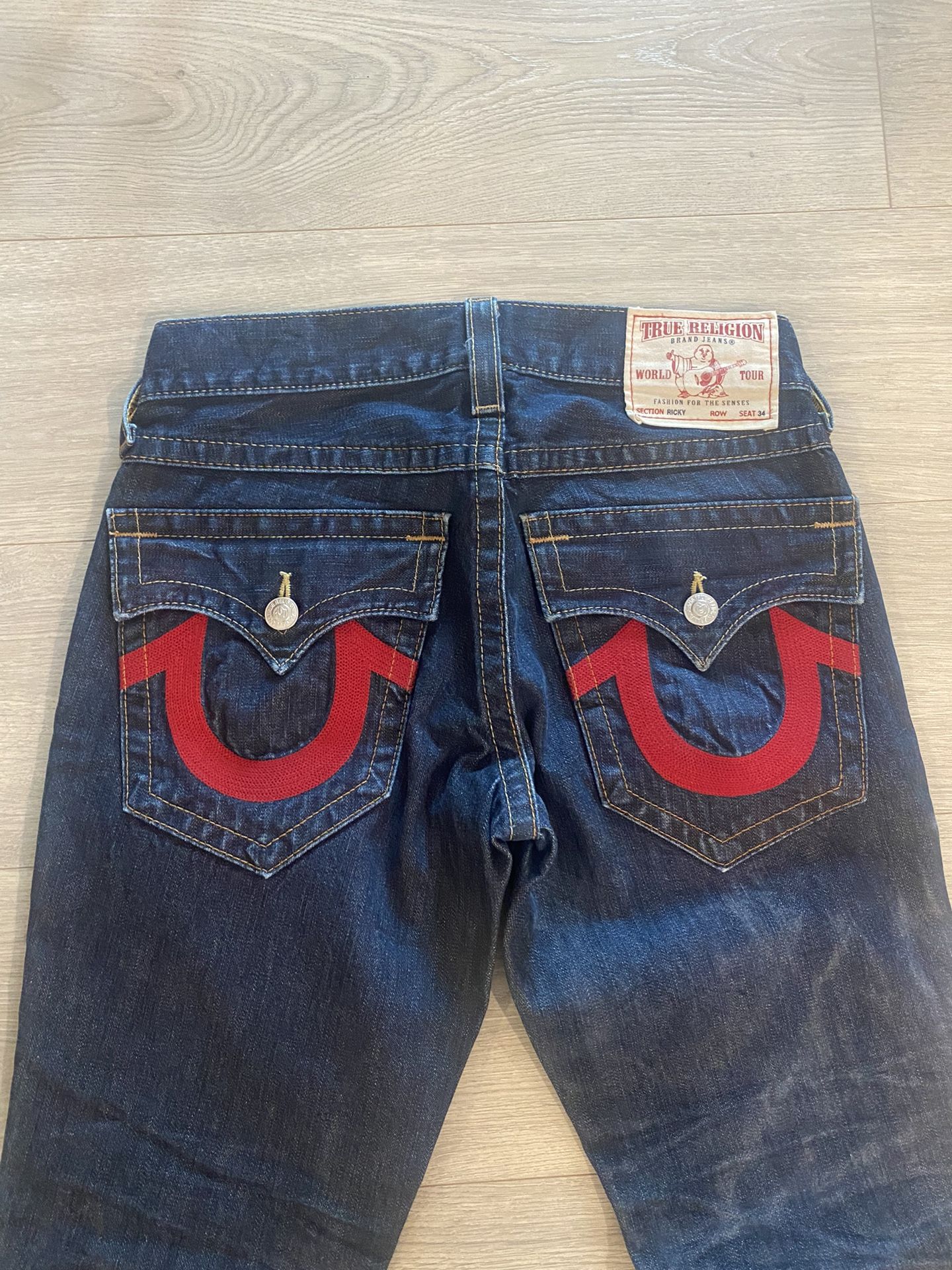 True Religion Jeans Size 29 (Red)