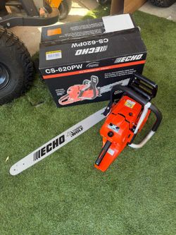 ECHO
24 in. 59.8 cc Gas 2-Stroke X Series Rear Handle Chainsaw with Wrap Handle no chain no cadena ⛓️💥