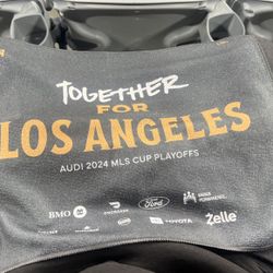 LAFC rally towel for the playoffs And Small Flag
