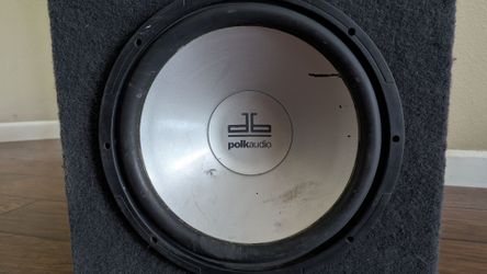 12 inch Polk Audio DB124 300W RMS 4 Ohm Subwoofer With Box