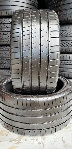 285/30/20 MICHELIN PILOT SUPER SPORT 100% TREAD CORVETTE BMW MERCEDES MUSTANG CHEVY DODGE