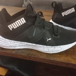 Puma black shoes