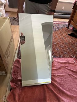 Glass medicine cabinet