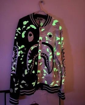 BAPE BASEBALL VARSITY JACKET
