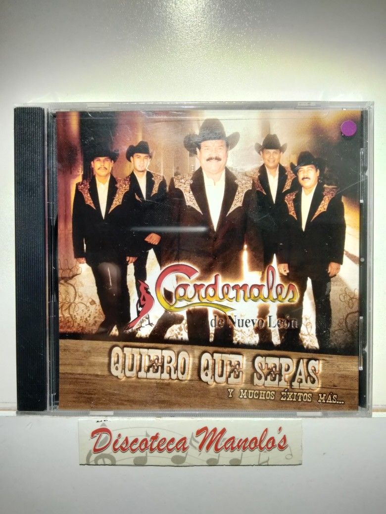LOS CARDENALES DE NUEVO LEON - QUIERO QUE SEPAS