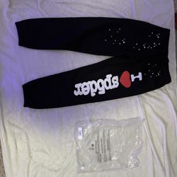 i <3 sp5der sweatpants