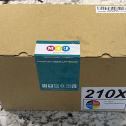 210X Toner Cartridges Set 4 Pack High Yield Replacement for 210X Toner Cartridge, Fitting for HP Pro MFP 4301fdw 4301dn 4301dw, Pro 4201dw 4201dn 