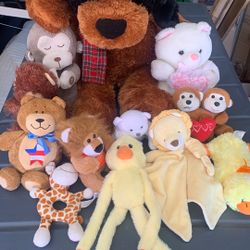 stuffed animals 