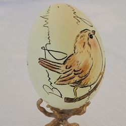 Hand painted  Porcelain egg