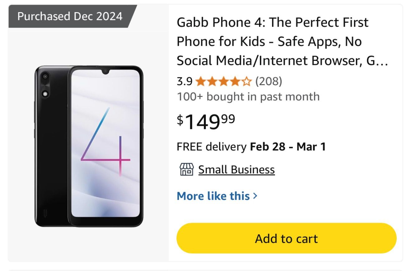 Gabb Phone 4 (New)
