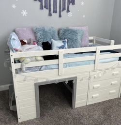 Bunk Bed With Bottom Hideout - Dresser Not Included