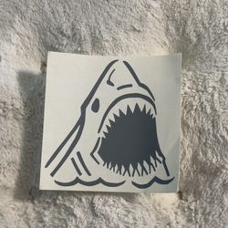 Shark Decal 