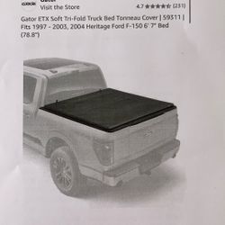 Gator ETX Tonneau 