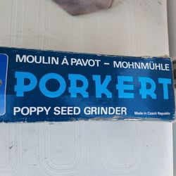 Porkert Poppy Seed Grinder