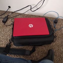 15.6" Red  Hp Laptop