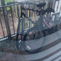 Mountain bike(black and red)