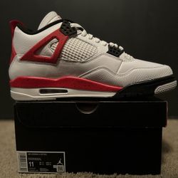 Air Jordan 4 “ Red Cement “ Size 11