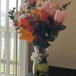 Artificial Flower Pot 