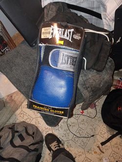 Boxing Gloves Competition Ring Ready