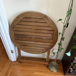 Foldable Wood Table 