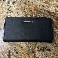 Montana West Women’s Blk Leather Wallet 