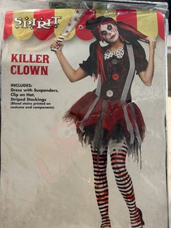 KILLER CLOWN COSTUME S/M
