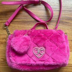 Fluffy Hot Pink Juicy Couture Bag