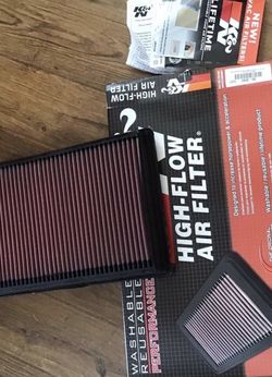 K&N engine air filter for 2002-2019 Dodge Ram truck
