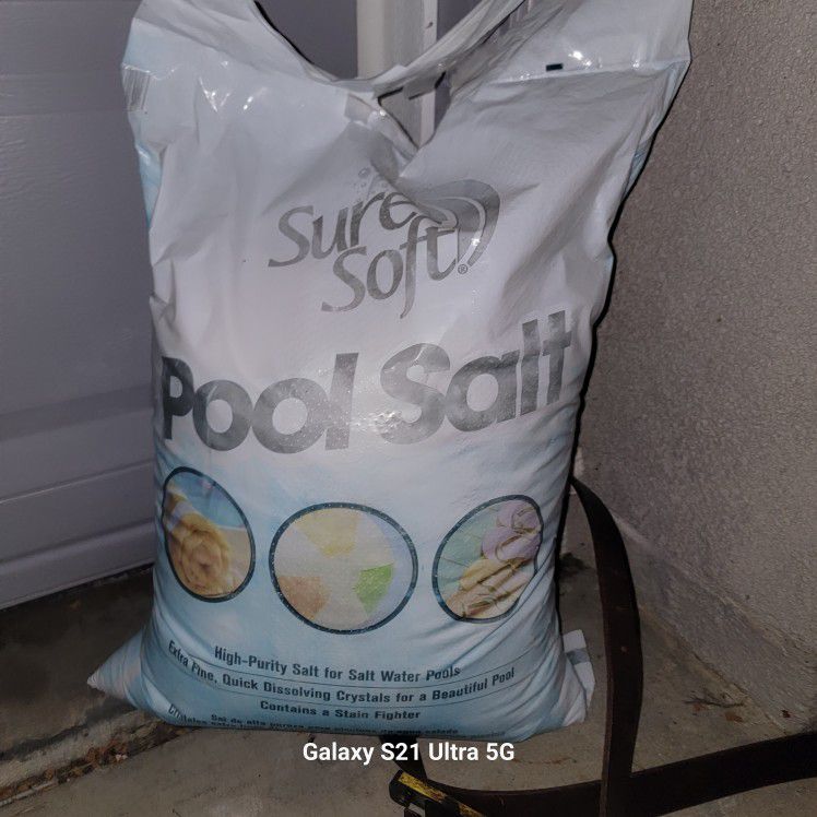 Sure Soft 775640 Pool Start Pool Salt-1ea 40 lb Bag-BRAND NEW-