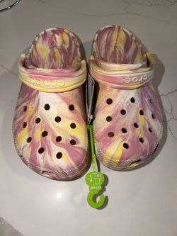 New CROCS Classic Glow In Dark 