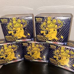 Pokemon Surging Sparks ETB $80 Each 