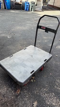 Suncast Commercial Heavy Duty Platform Cart – 1,600 lb Capacity