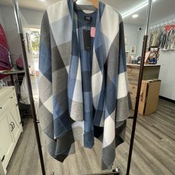 Blue Poncho 