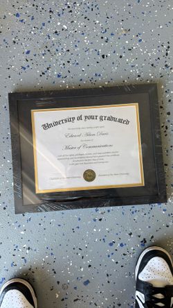 Diploma Picture Frame