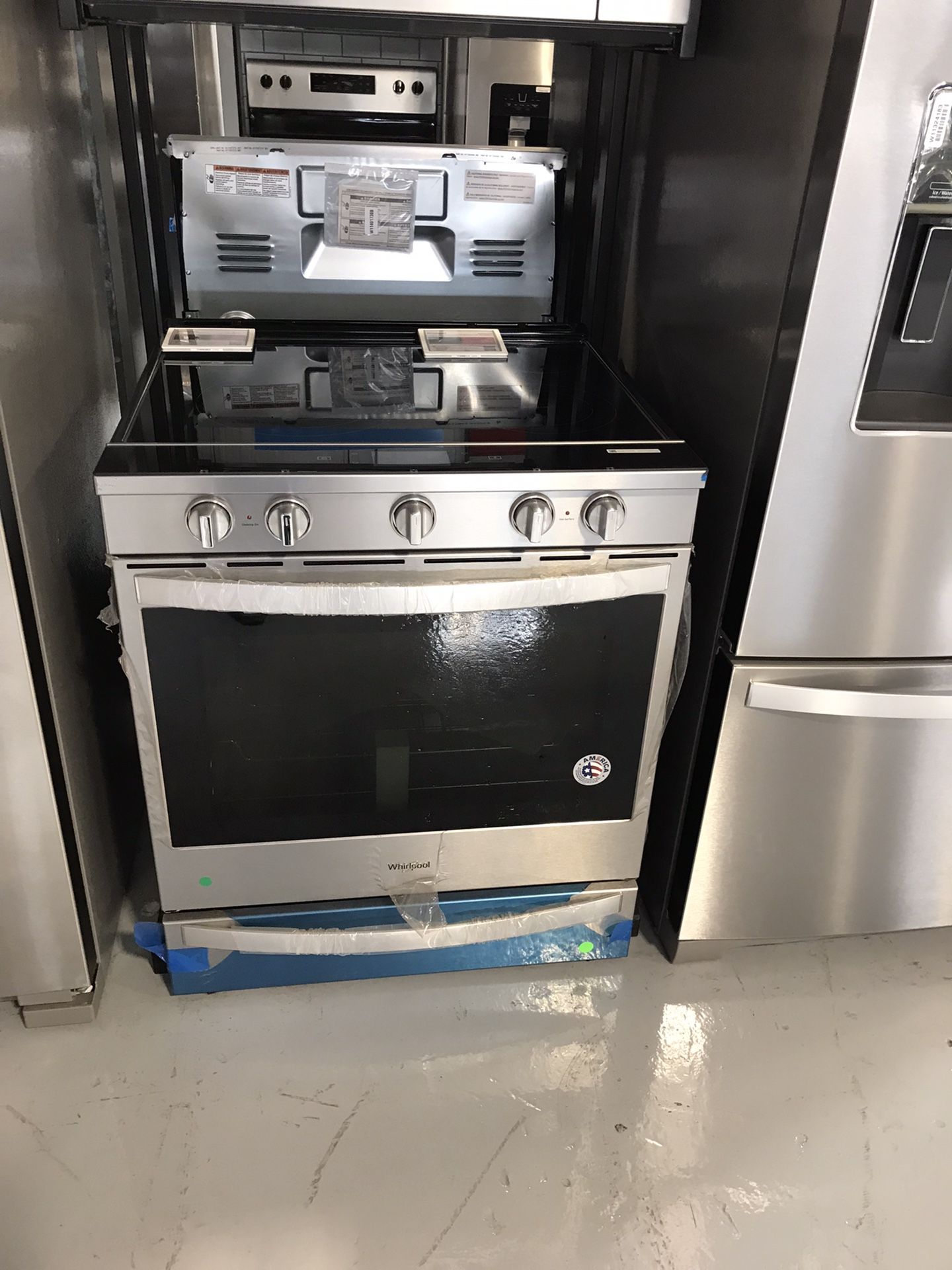 Whirlpool Slide In Electric Range