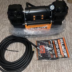 12V Air compressor 350 PSI Dual Cylinder