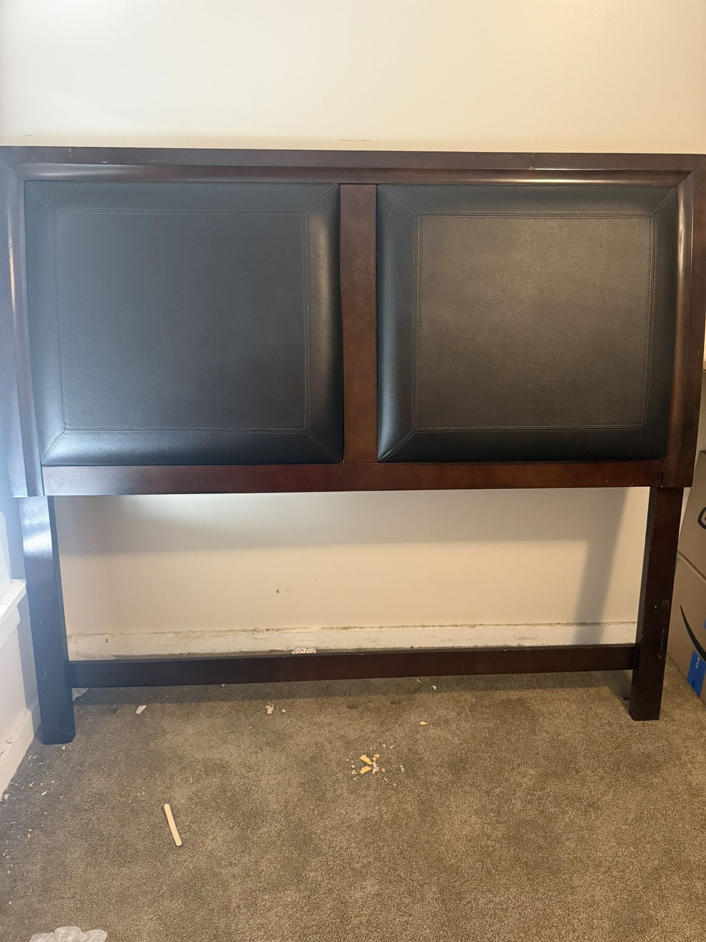 Headboard, Nightstand And Tall Dresser